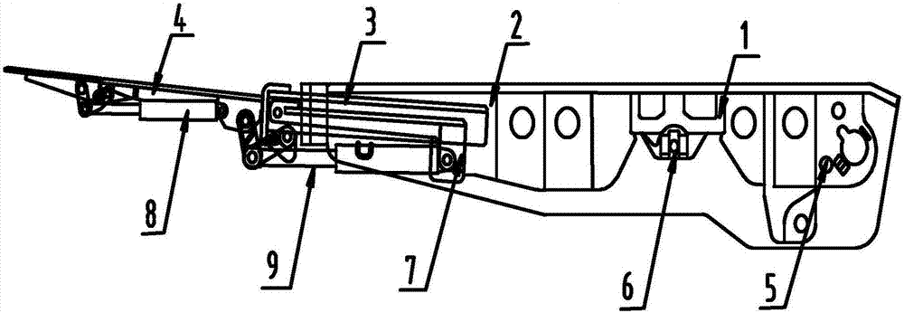 A top beam and a hydraulic support comprising the top beam