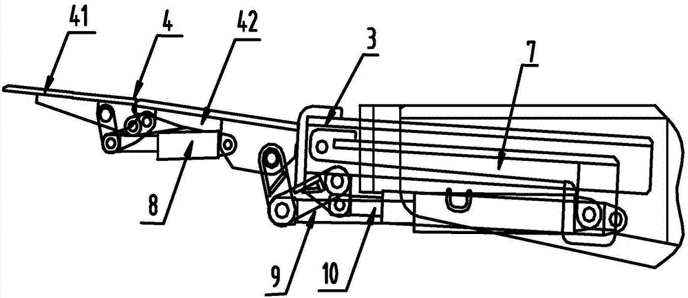 A top beam and a hydraulic support comprising the top beam