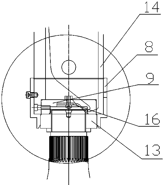 Nut skirt automatic lock riveting machine