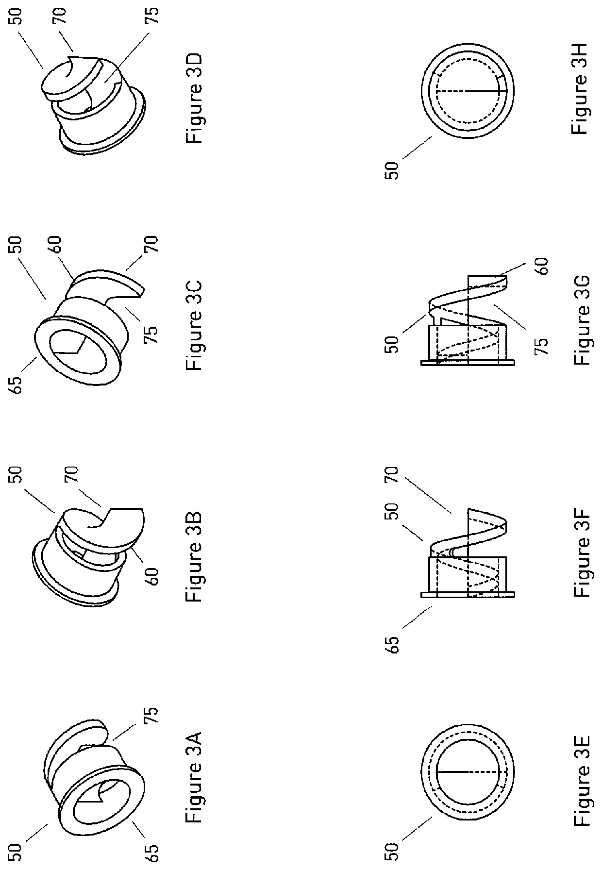 Tubular membrane with spiral flow