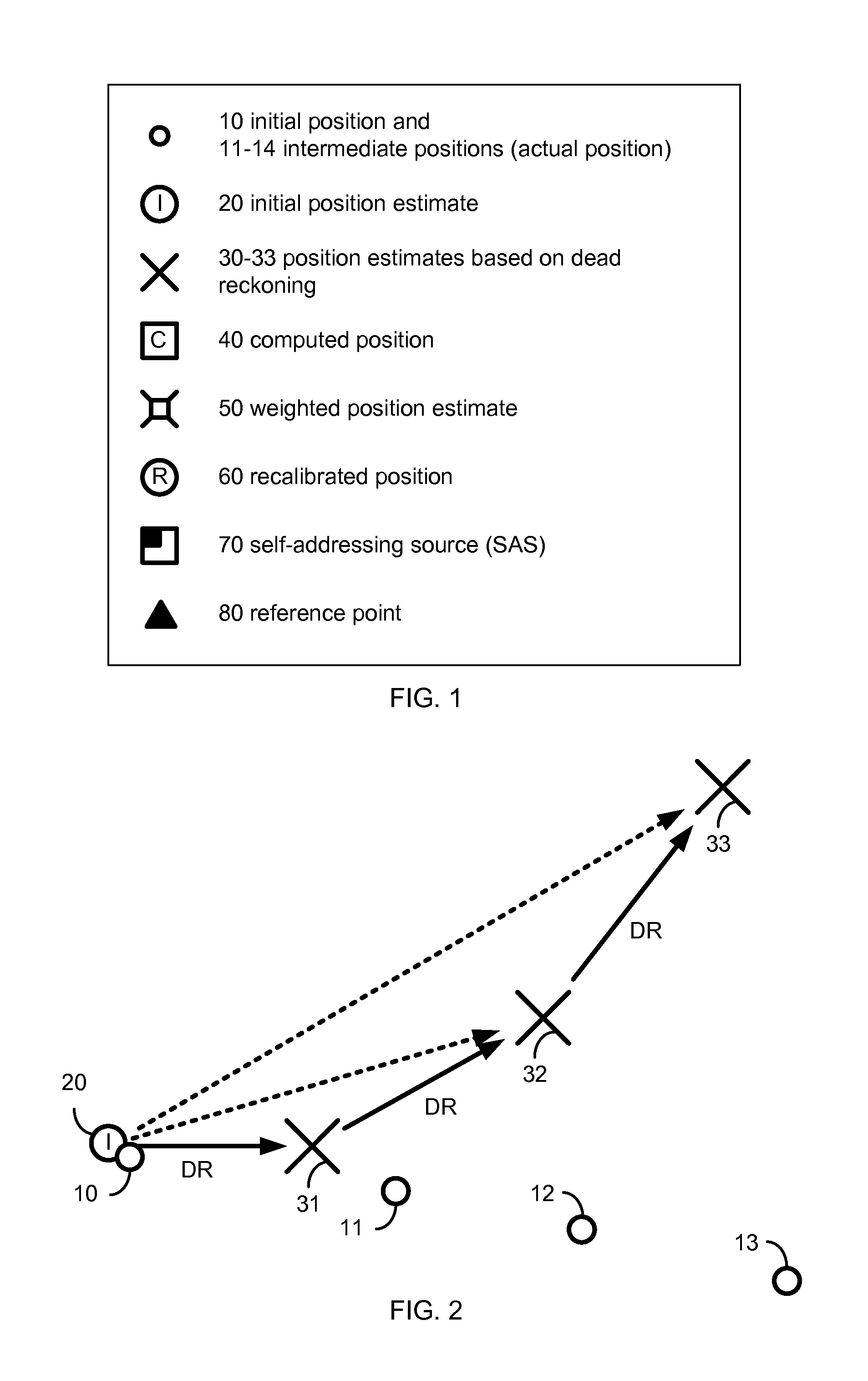 Camera-based position location and navigation based on image processing