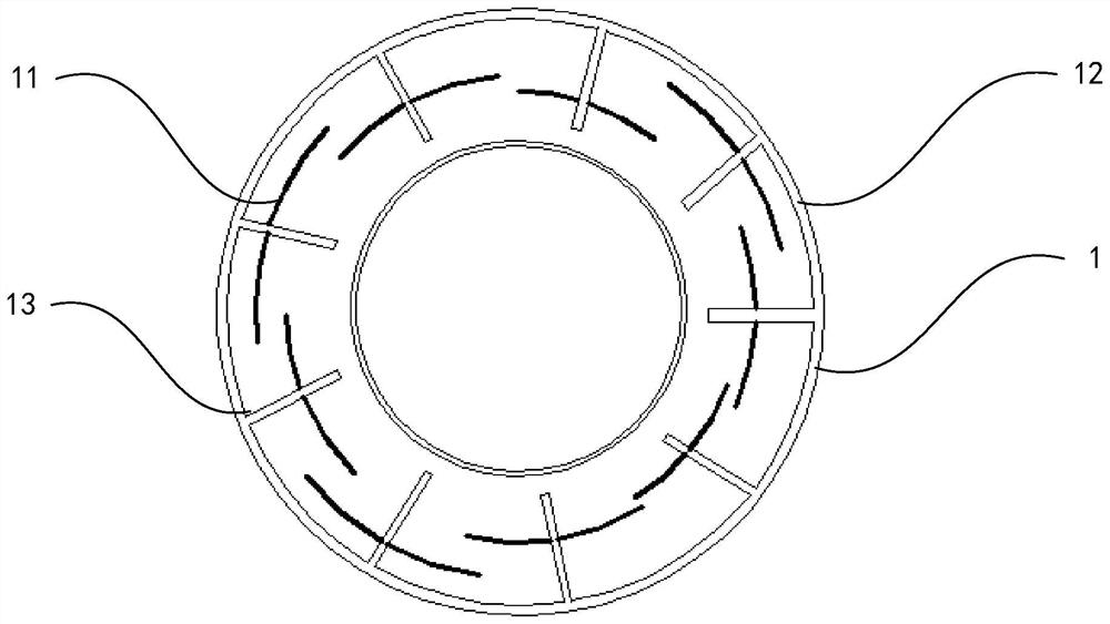 Bearing with adjustable air supply and air suspension compressor