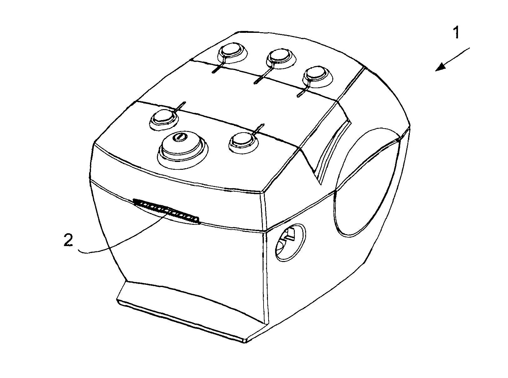 Method for printing address labels using a secure indicia printer