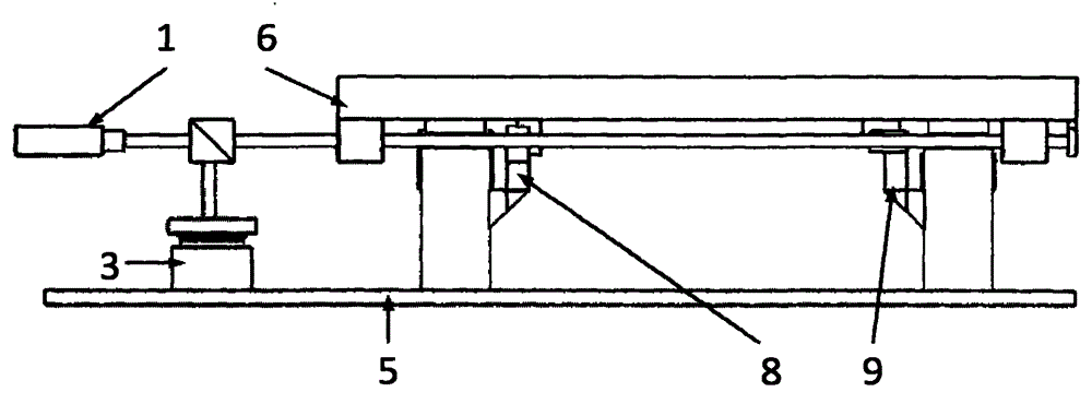 Gas floating vibration isolation platform based on gas magnetic zero reference and laser self-collimating measurement