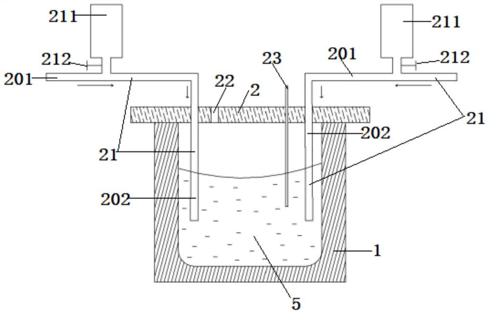 Rare earth nitride dispersion strengthened titanium-doped copper alloy and preparation method thereof