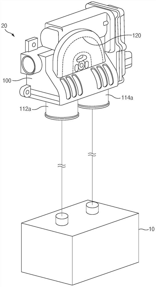 Air control valve for fuel cell vehicle