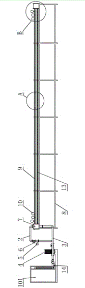 Internal twisted tape testing system