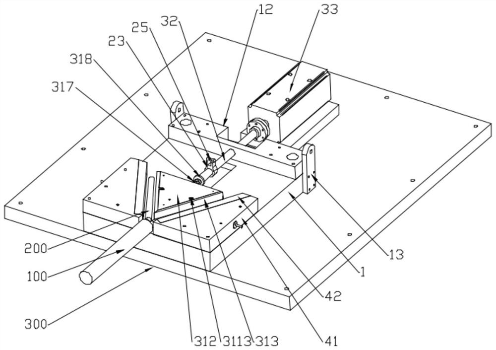 Shaping device for copper wire connectors of automobile wire harness