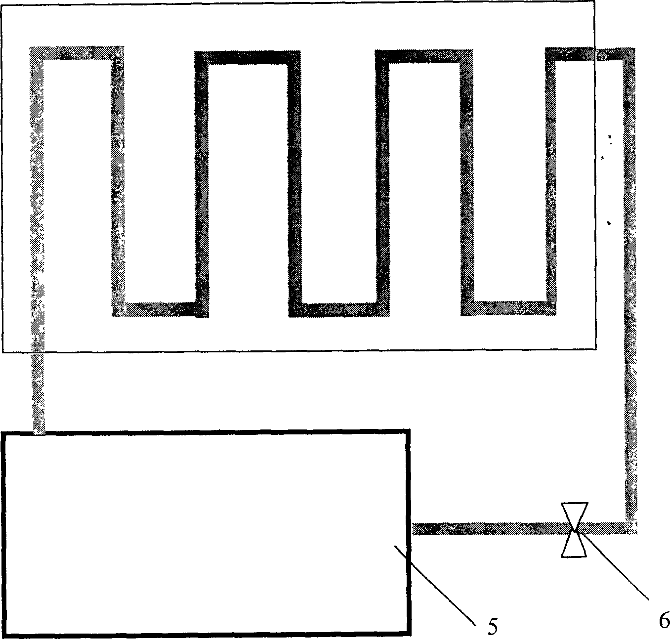 Phase transformation energy accumulation ceiling air-conditioner heating method and apparatus