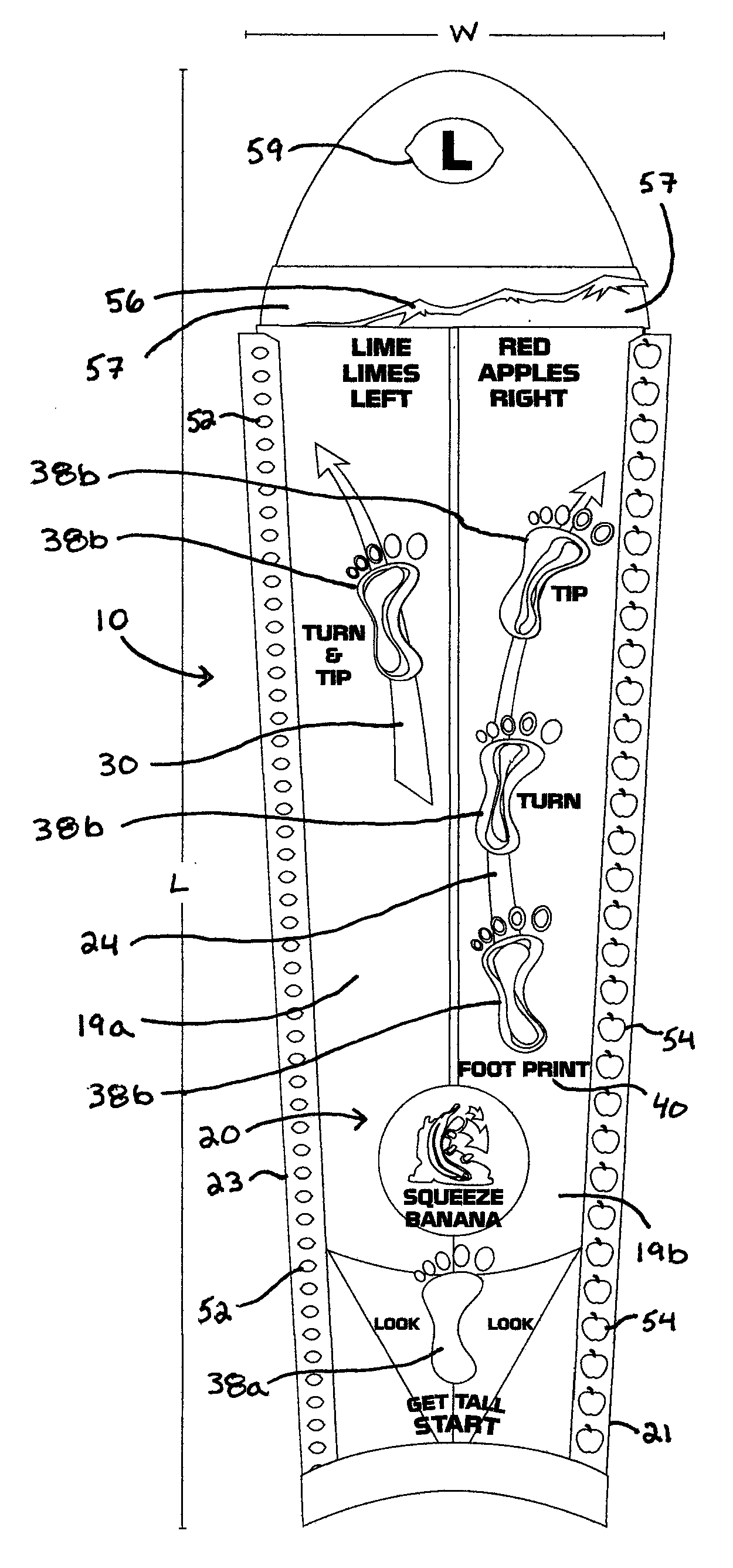 System, Apparatus and Method for Teaching Skiing, Snowboarding, and the Like
