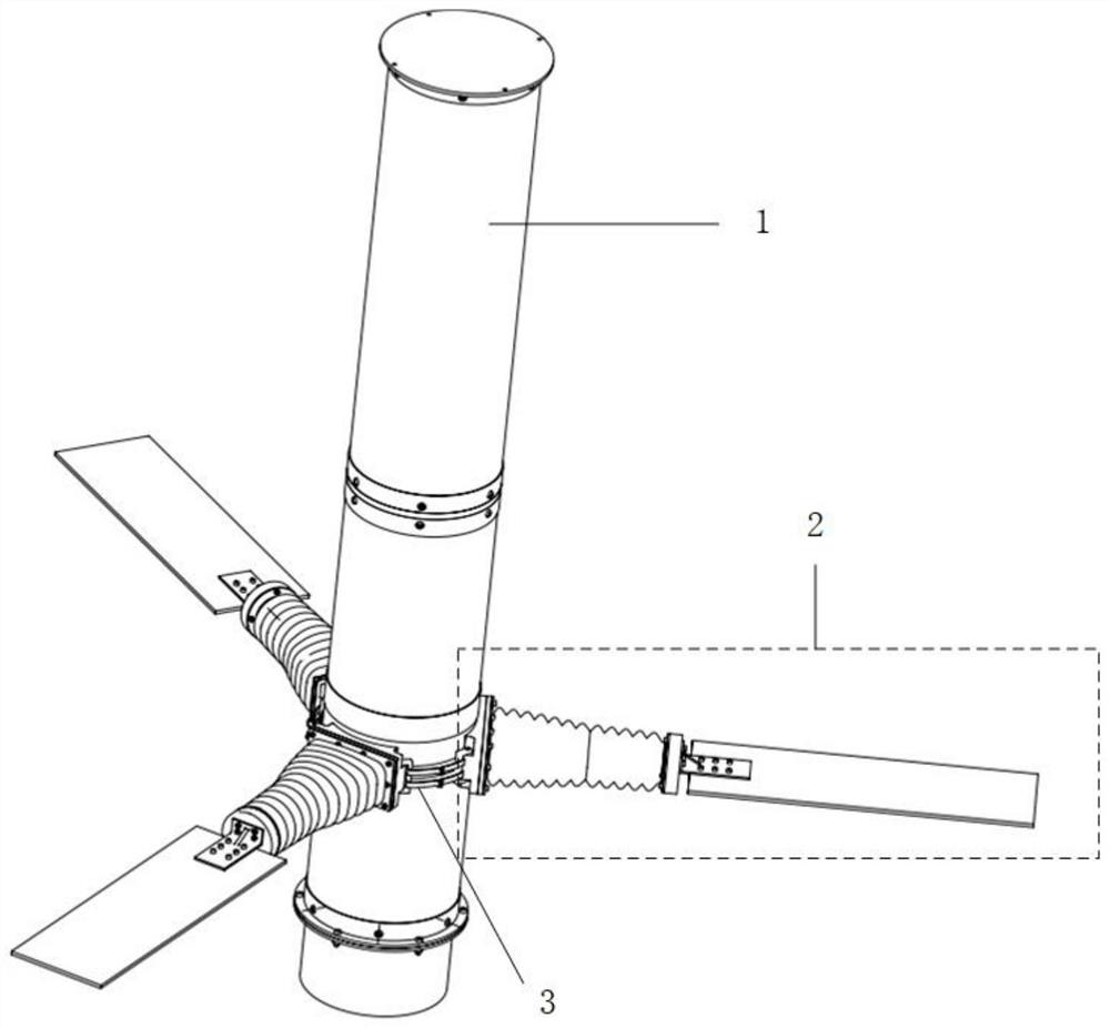 A wave power generation device applied to small ocean buoys