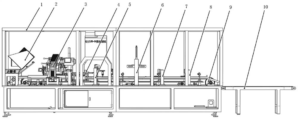 Automatic loading and sealing all-in-one machine