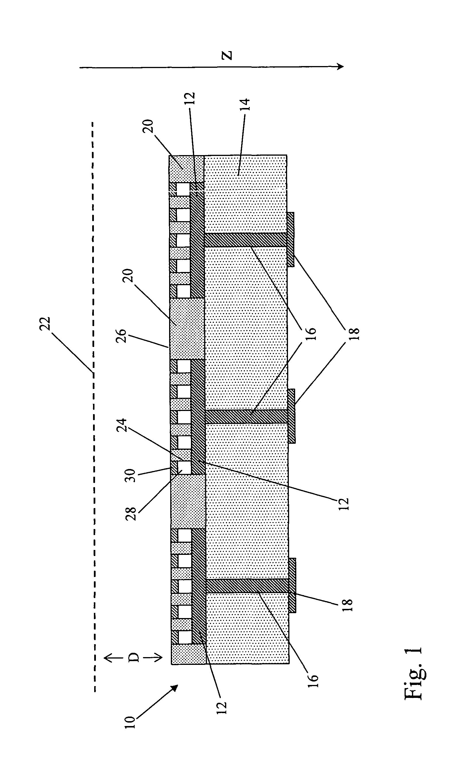 Protected readout electrode assembly