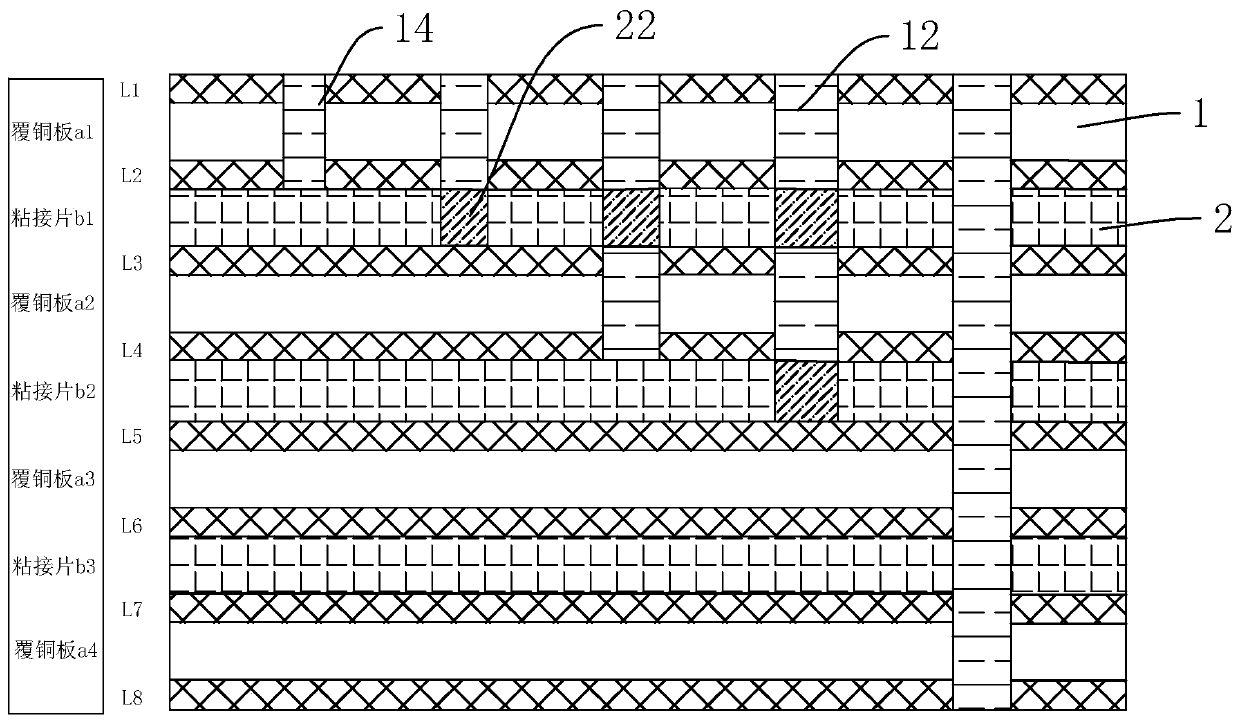 Blind buried hole printed circuit board and manufacturing method thereof