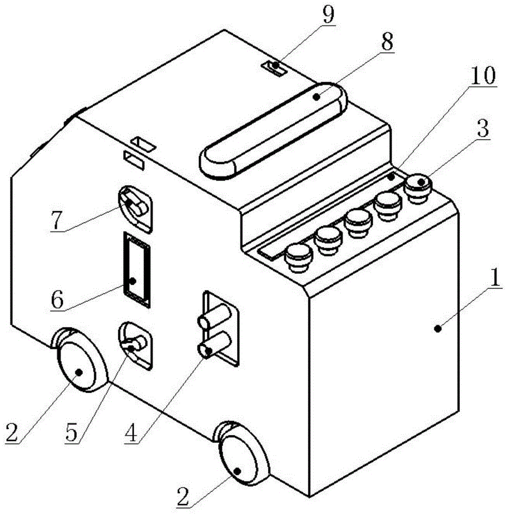 A kind of oven body device