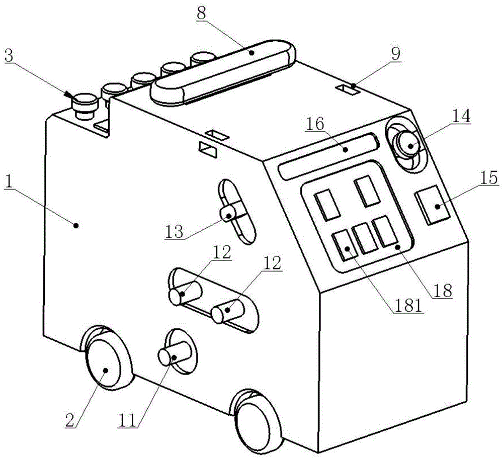 A kind of oven body device