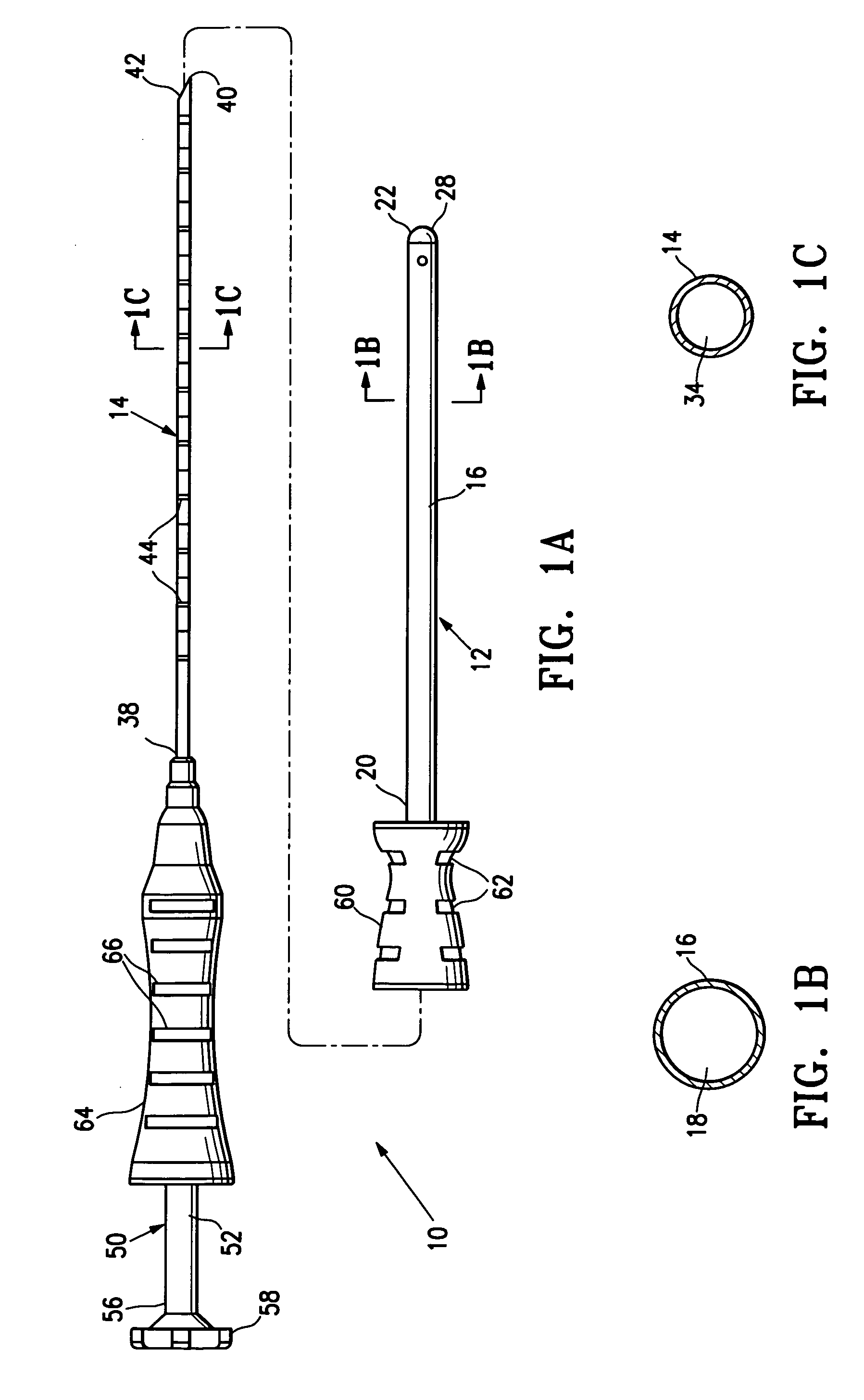 Marker delivery system with obturator