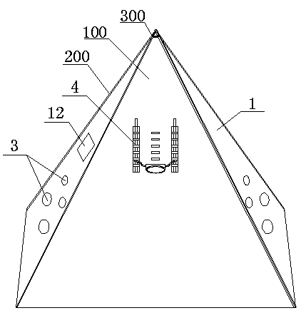 Indoor child shooting tent