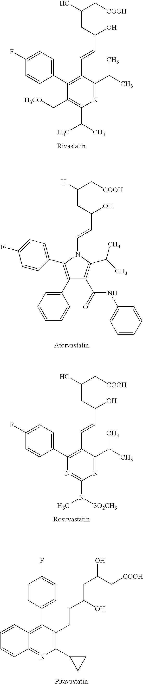 Medicinal composition containing an HMG-CoA reductase inhibitor