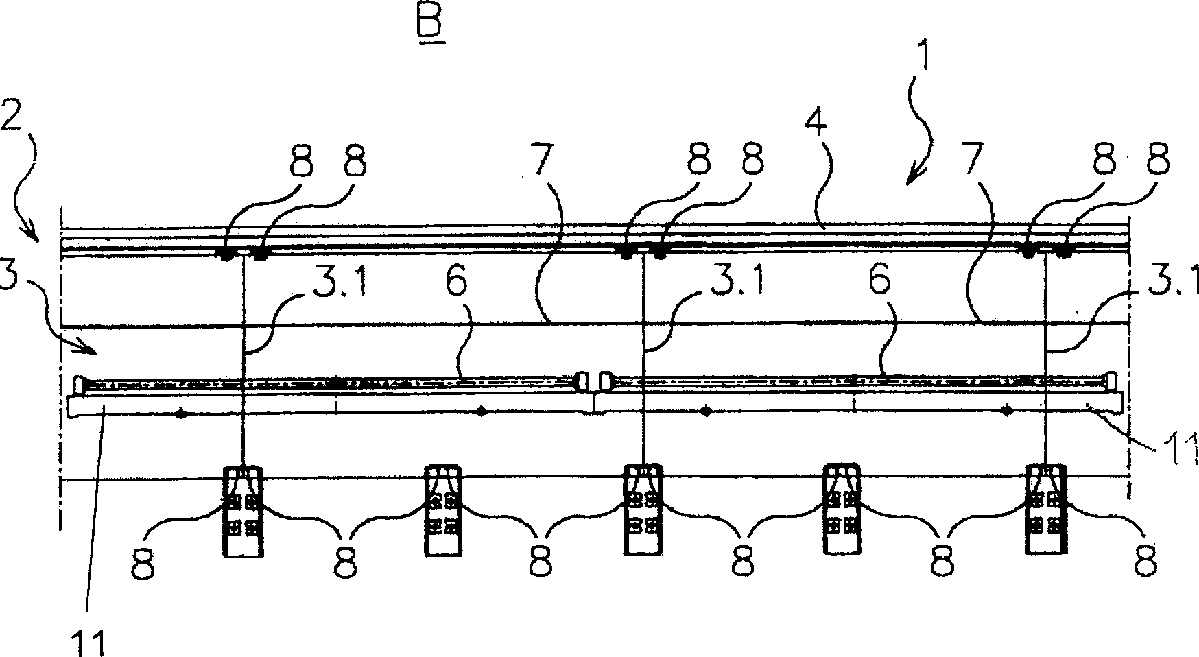 Lighting system for a moving walkway or escalator installation, and moving walkway or escalator installation with lighting system