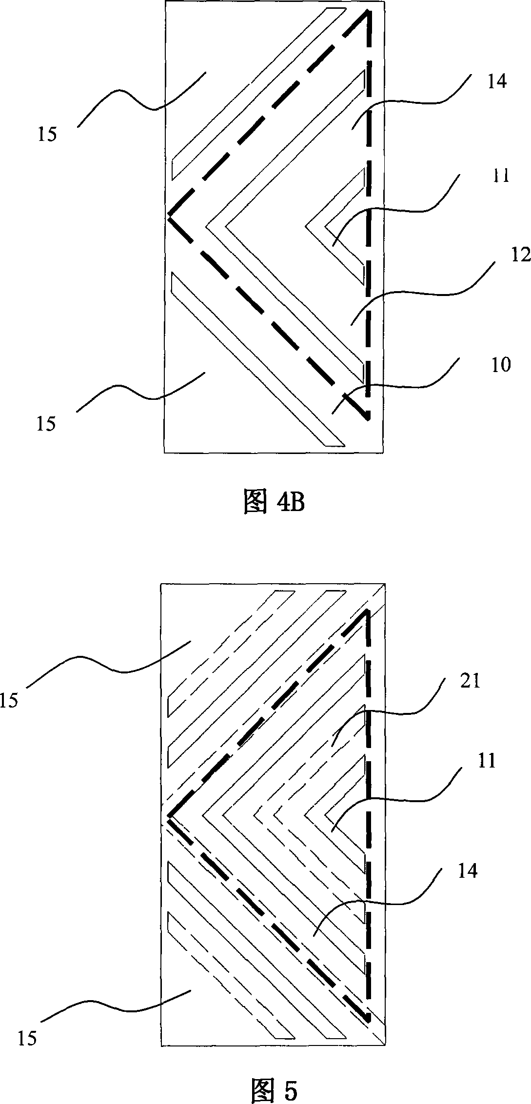 Multi-domain vertical orientation mode liquid crystal display device and substrate manufacturing method thereof