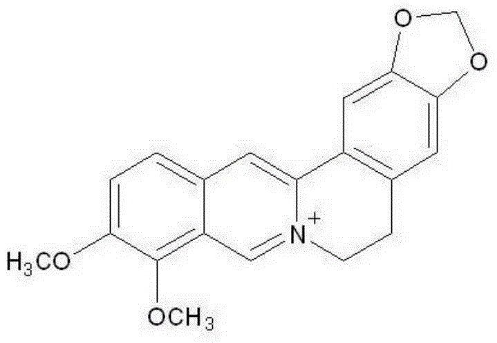 Bactericidal composition containing berberine and tebuconazole