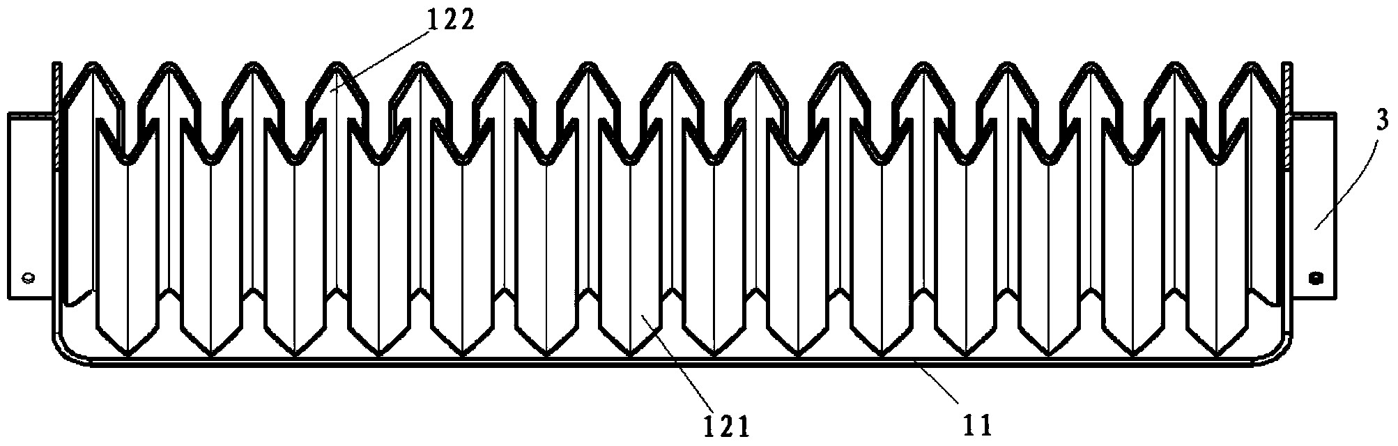 Aluminum alloy grating and welding process thereof
