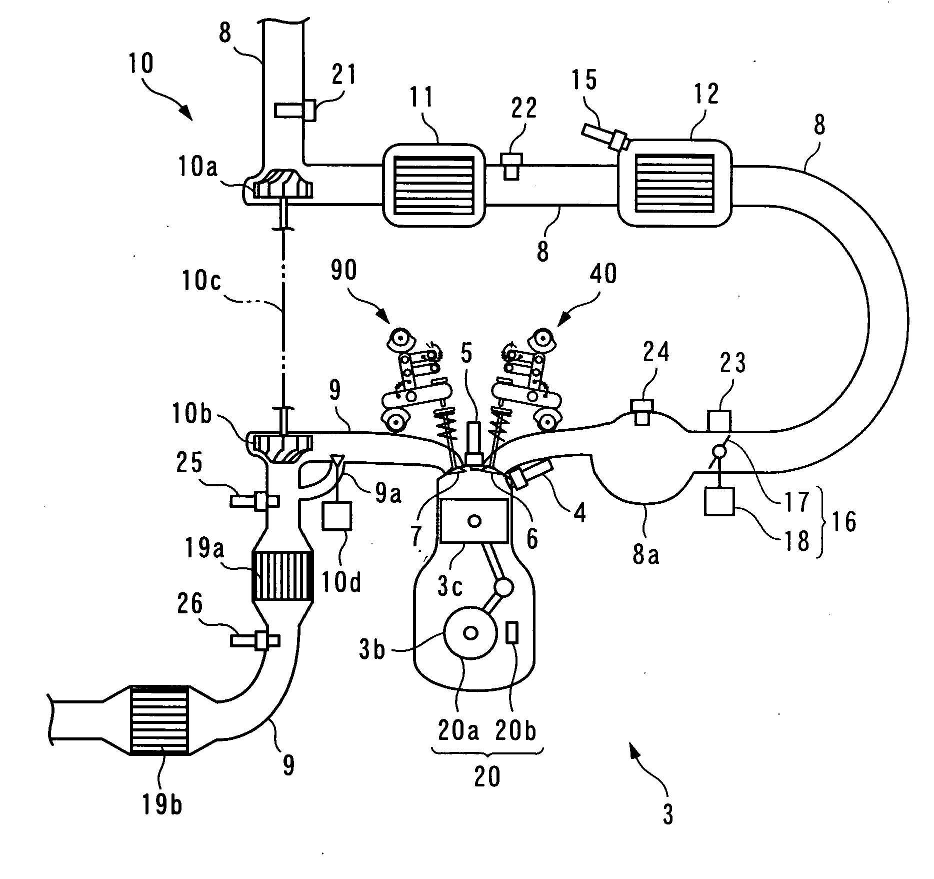 Intake Air Amount Control System for Internal Combustion Engine and Control System