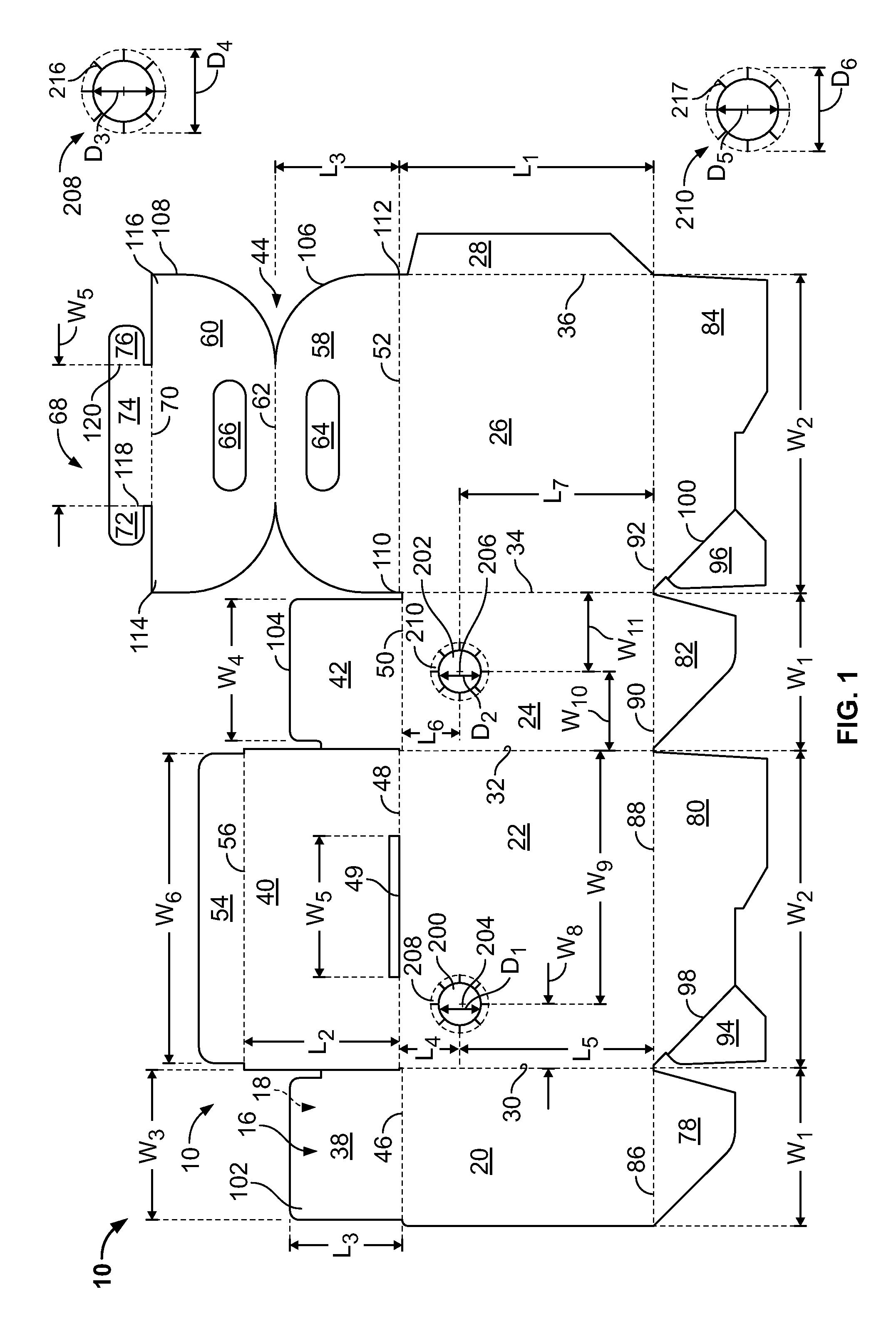 Bag-in-box container and method of constructing the same