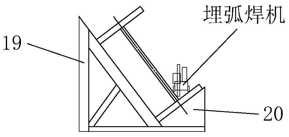 Method for manufacturing large tonnage heavy solid-web crane beam pre-arch camber