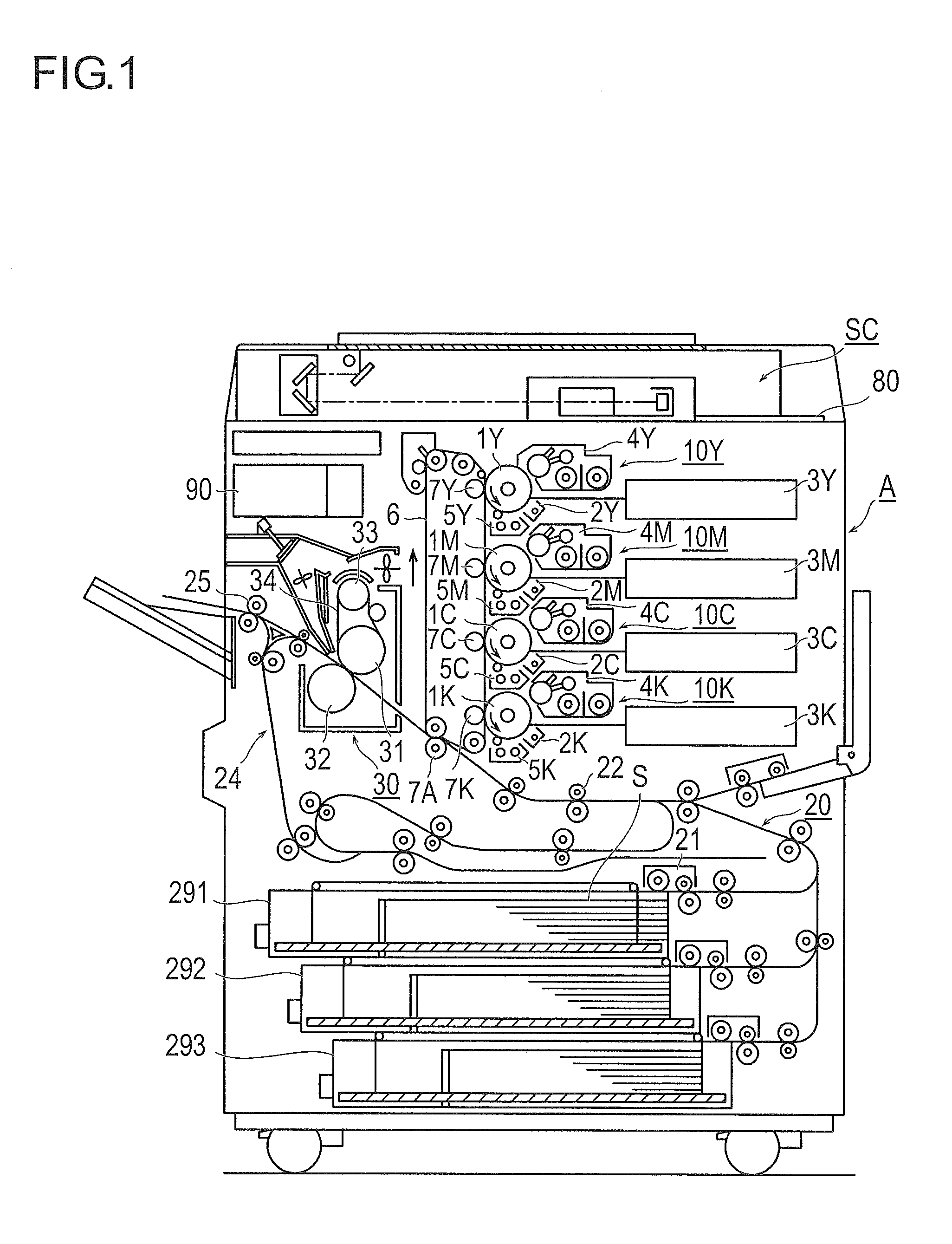 Charging device, imaging cartridge and image forming apparatus having charging device