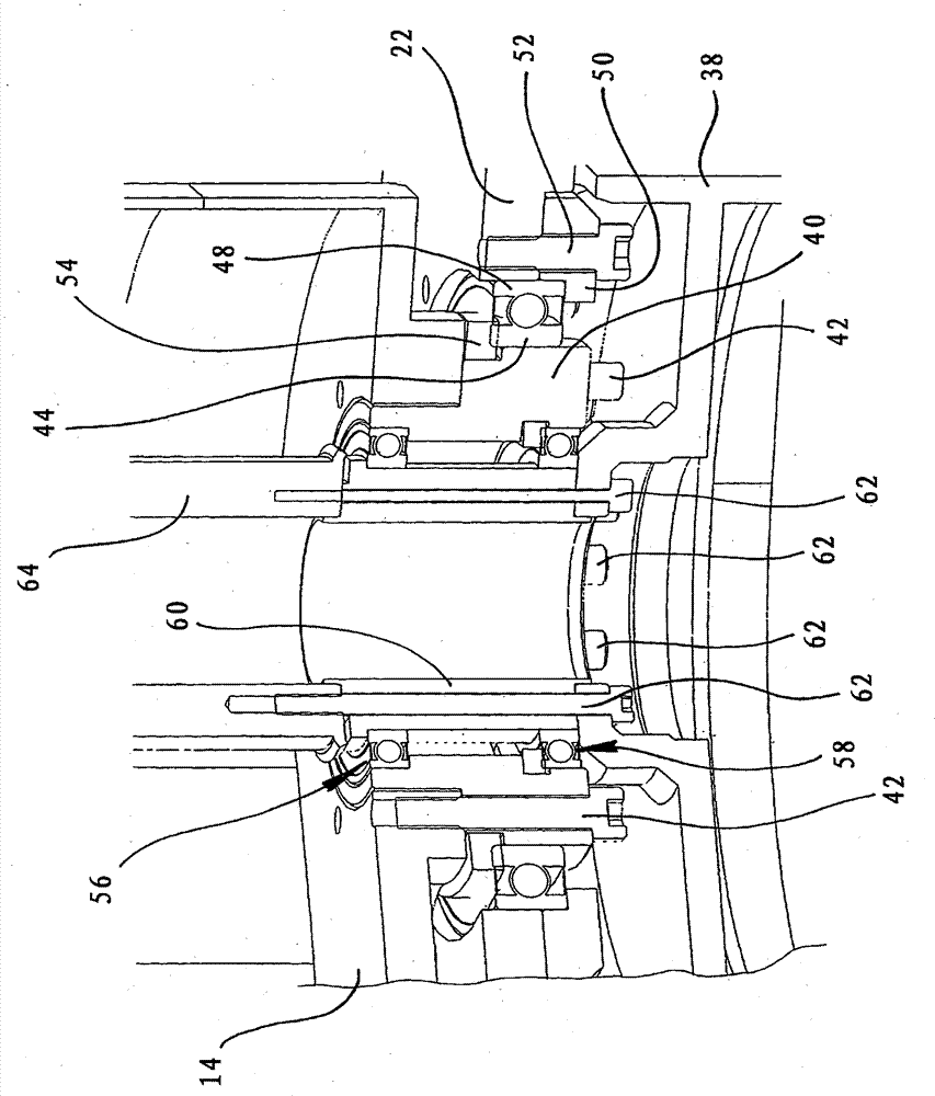 Joint arm robot with U shaped base