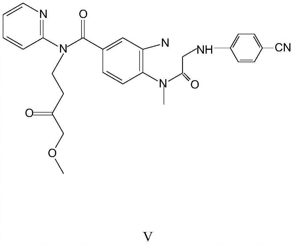 Preparation method for dabigatran etexilate intermediate cyclocompound