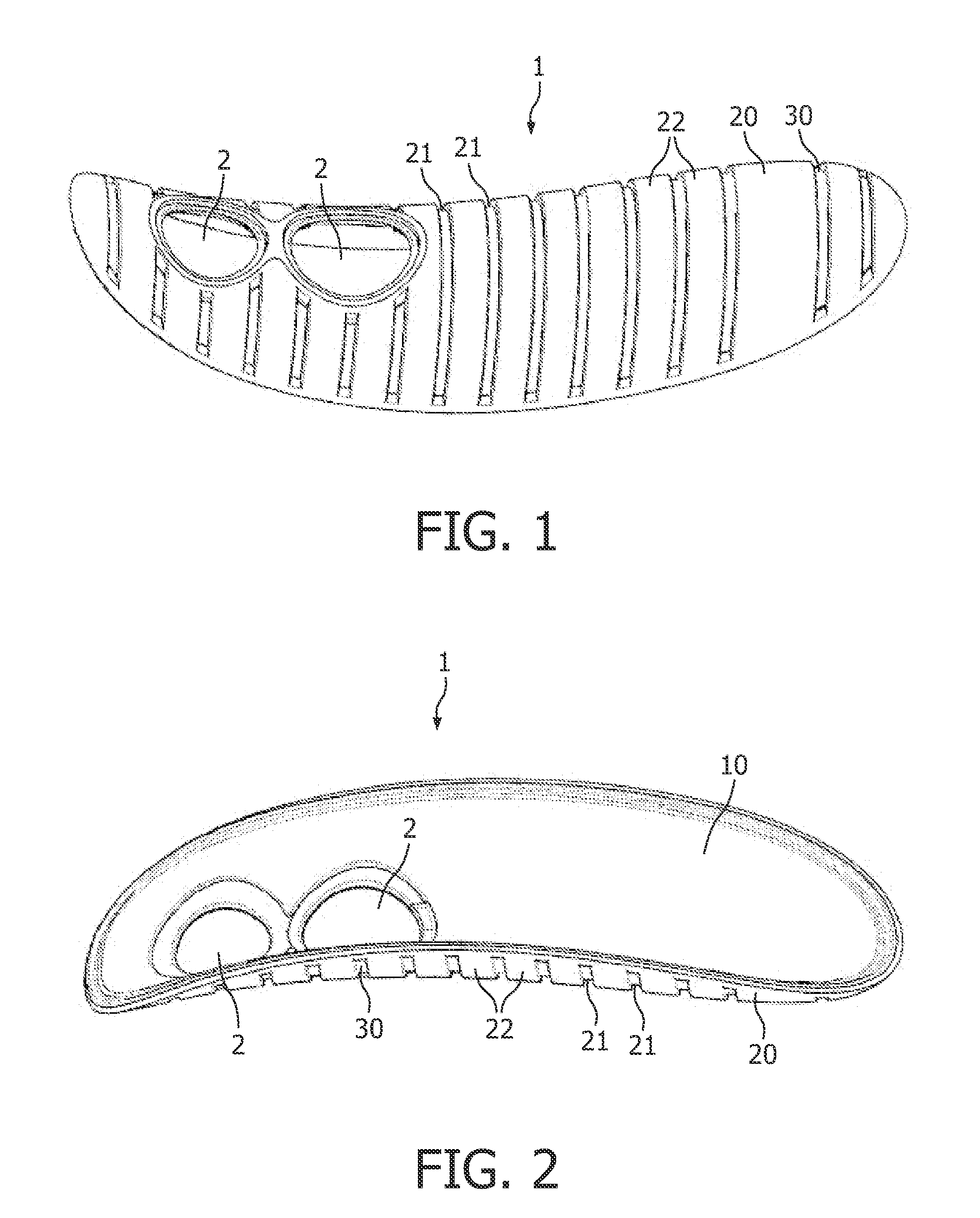 Method for manufacturing a housing element having a decorative covering and a grip layer