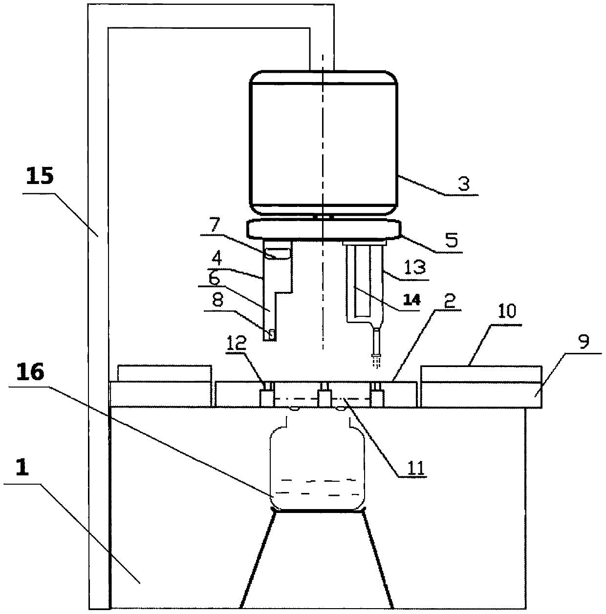 Bearing greasing device and clearing method adopted before greasing operation of bearing greasing device