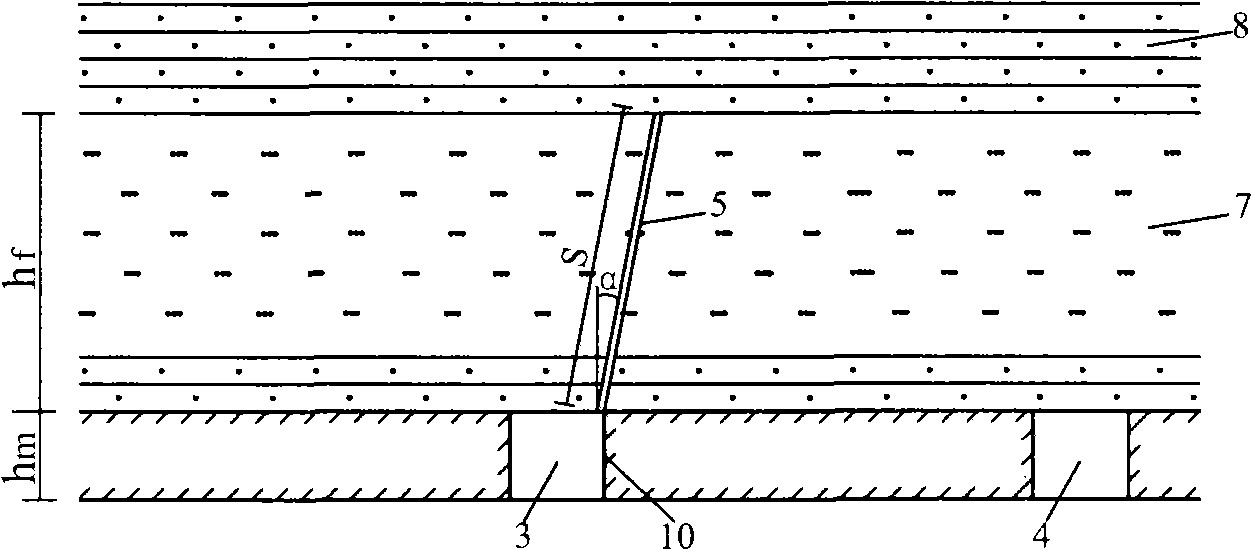 The roof caving and tunnel protecting method