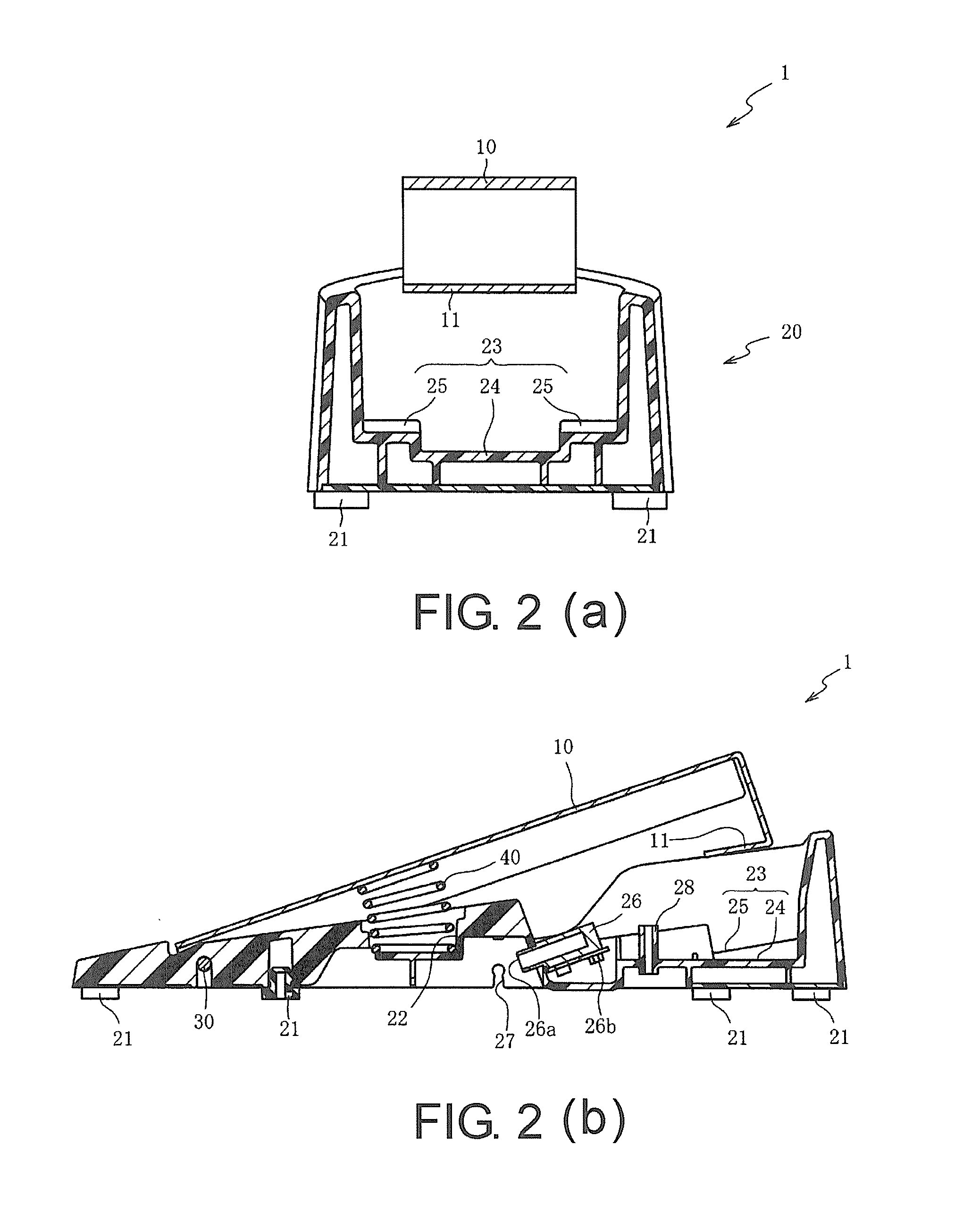 Pedal device for electronic percussion instrument