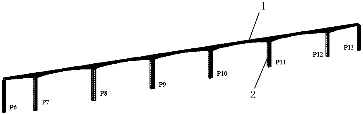 Determination method of non-uniform shrinkage effect of pc box girder section based on equivalent principle