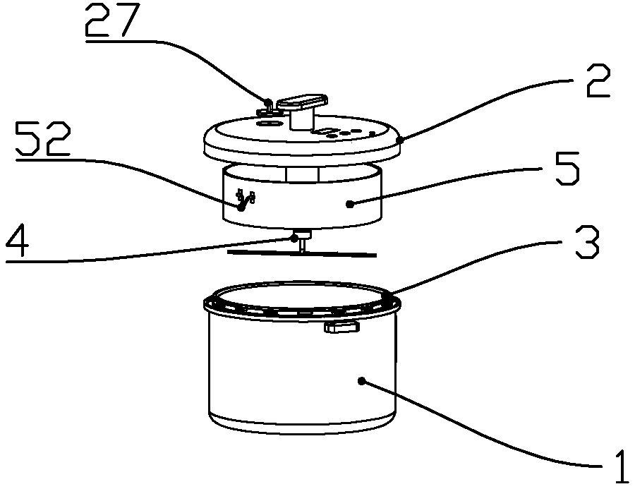 High-voltage electric rice cooker and using method thereof