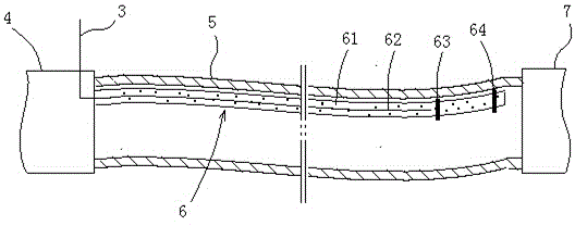 Breathing long tube heating device having automatic temperature control function