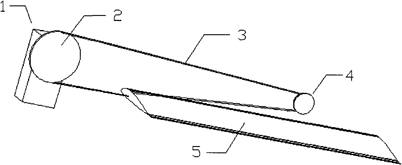 Transmission mechanism of telescopic morphing wing