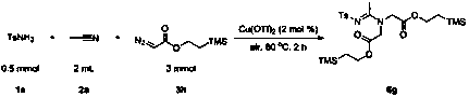 A method for preparing fully substituted amidines