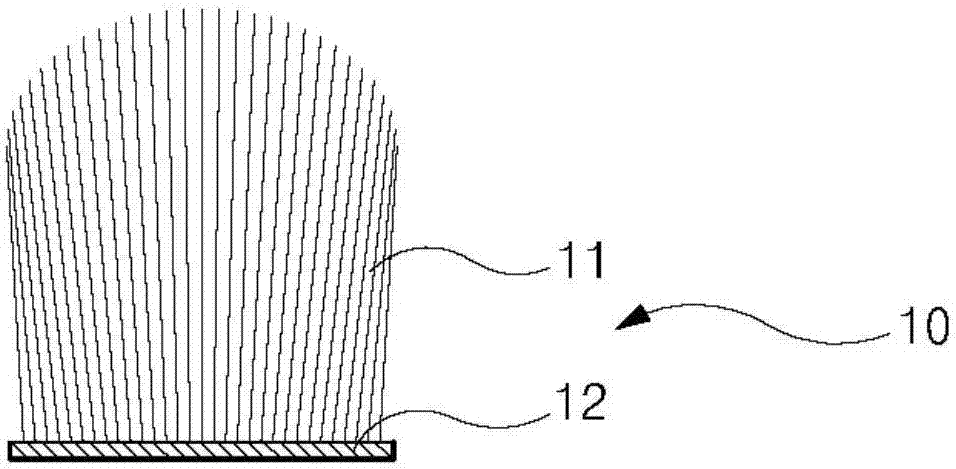 A cosmetic brush and a manufacturing method thereof