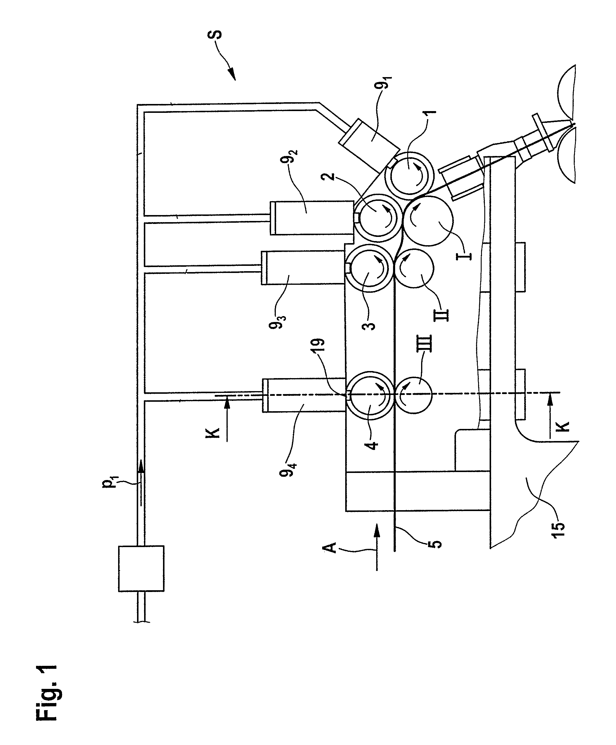 Device on a drafting system of a draw frame for textile fibre slivers