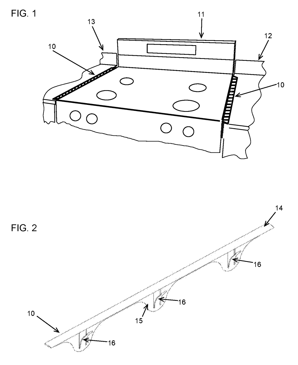 Oven to counter gap cover