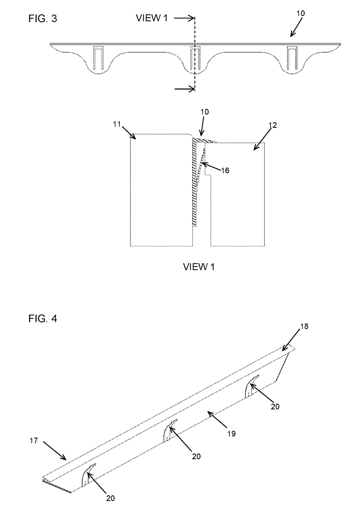 Oven to counter gap cover