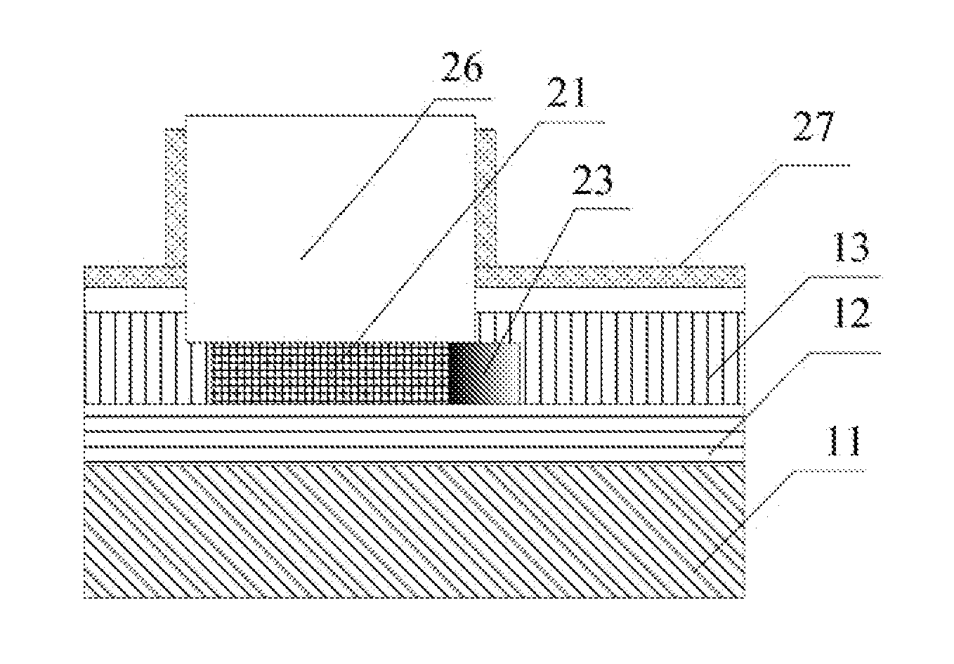 Silicon-germanium heterojunction tunnel field effect transistor and preparation method thereof
