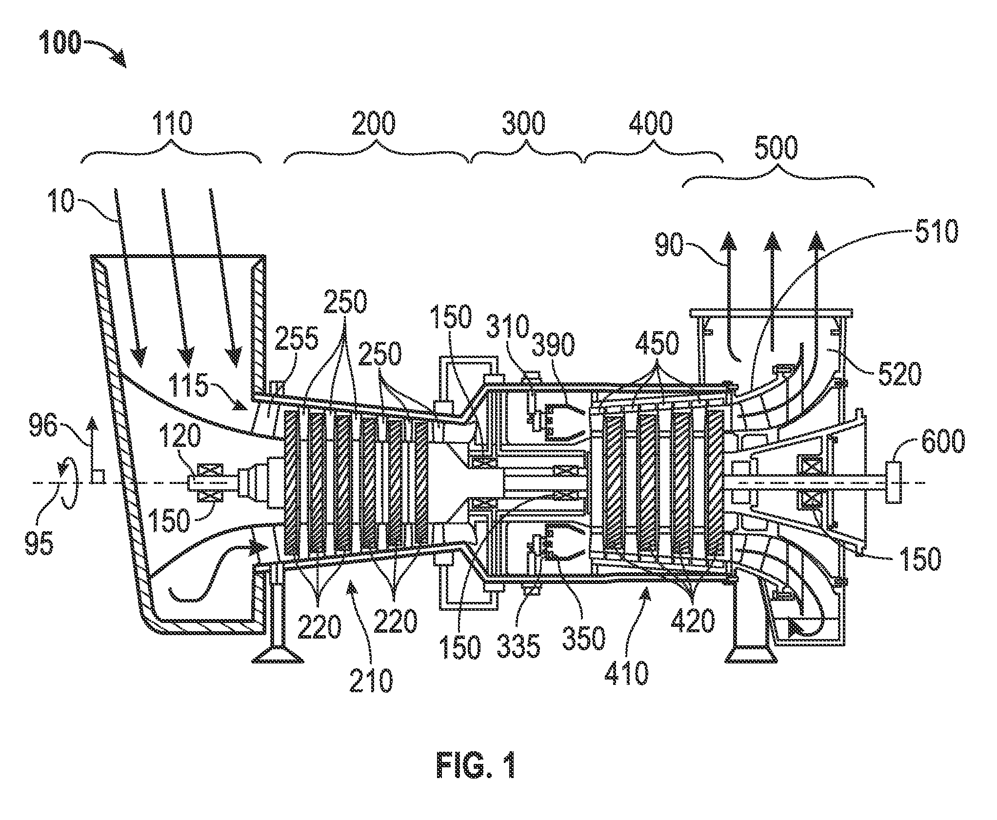 Condition based lifing of gas turbine engine components