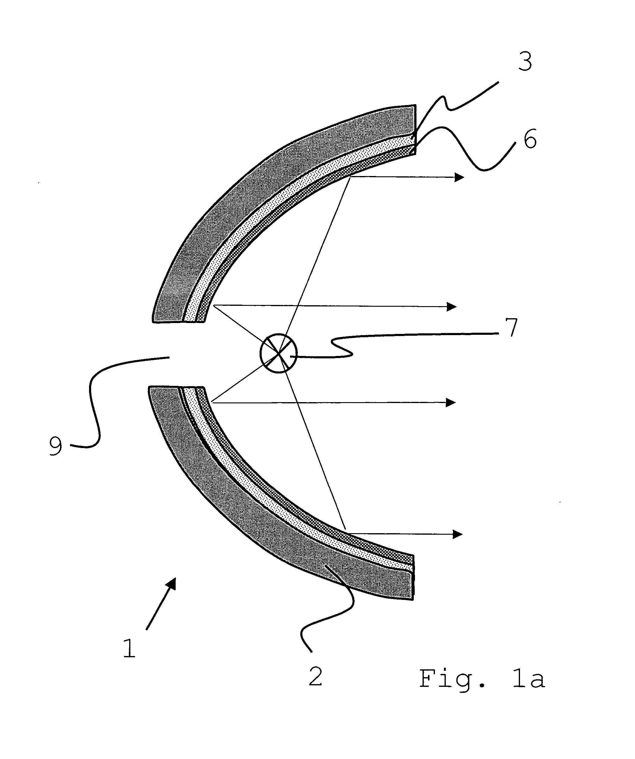 Metal reflector and process for producing it