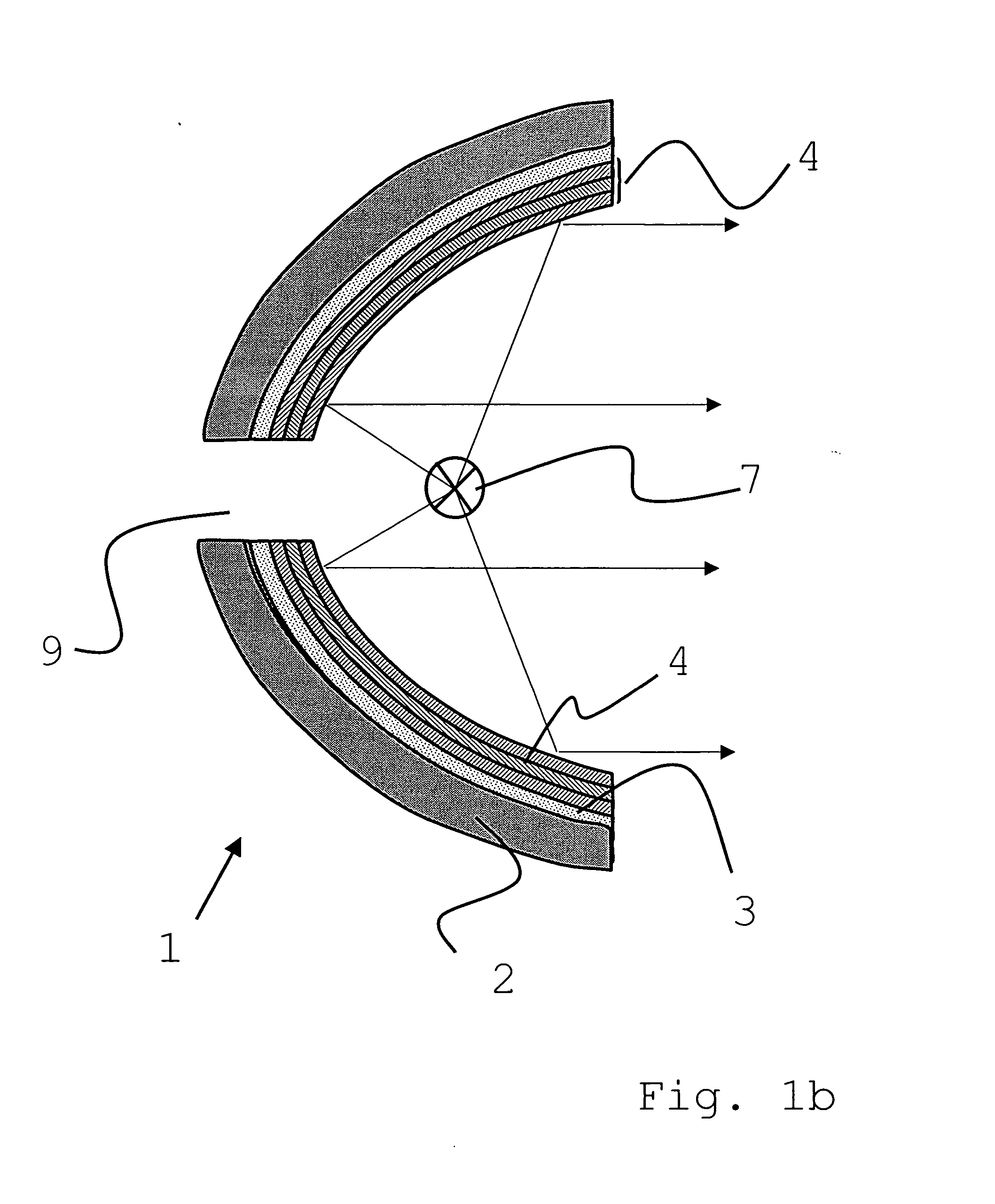 Metal reflector and process for producing it